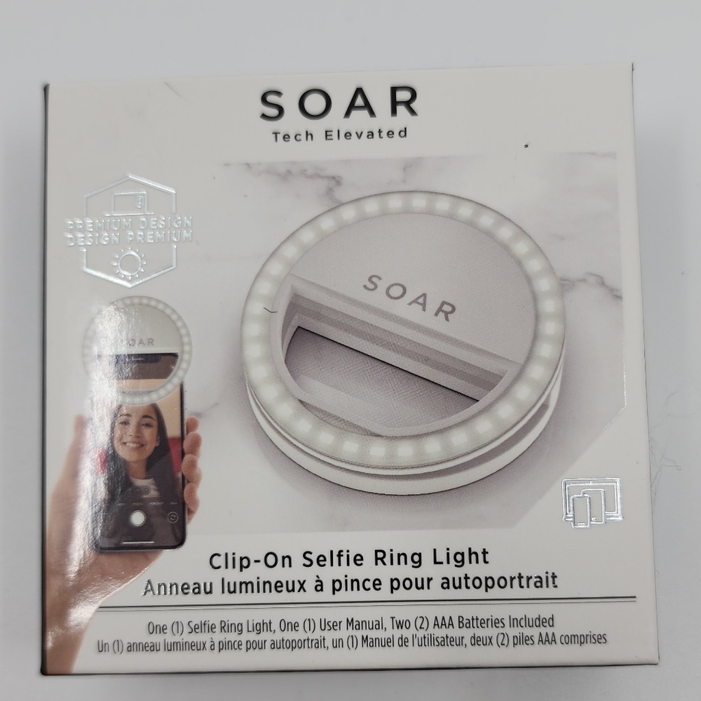 Soar LED Ring Light New in Box